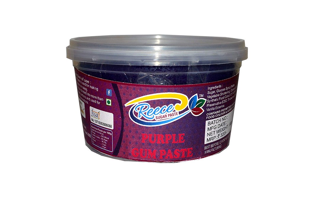 Reece Purple Gum Paste    Tub  500 grams